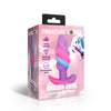 Unicorn Swirl Silicone Butt Plug - Small