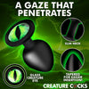 Creature Eye Green Eye Silicone Butt Plug - Large