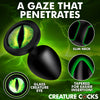 Creature Eye Green Eye Silicone Butt Plug - Small