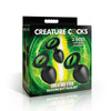 Creature Eyes Green Eye Silicone Butt Plug Set