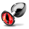 Sinister Eye Red Eye Metal Butt Plug - Large