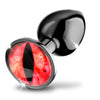 Sinister Eye Red Eye Metal Butt Plug - Small