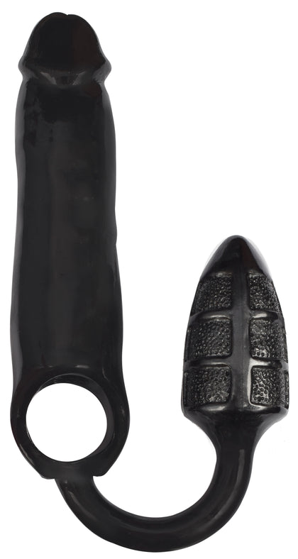 Xxxpander Sheath With Double Textured Plug