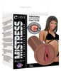 Mistress Sia Bioskin Vibrating Pussy Stroker- Brown