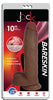 Jock Dark Bareskin Dildo With Balls - Inch