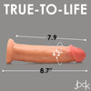 Real Skin Silicone Dildo - Inch