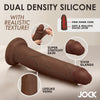 Real Skin Silicone Dildo - 9.5