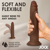 Real Skin Silicone Dildo - 9.5