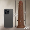 Real Skin Silicone Dildo - 9.5