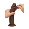 Real Skin Silicone Dildo - 9.5