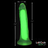 7 Inch Glow-in-the-dark Silicone Dildo