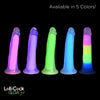 7 Inch Glow-in-the-dark Silicone Dildo