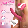 Candy Crush - Pink Vibrating Strapless Strap-on