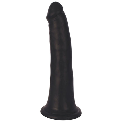 Thinz 8 Inch Slim Dildo- Black