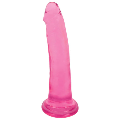 8 Inch Slim Stick Cherry Ice Dildo