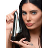 Trinity 7-inch Slim Silver Vibrator