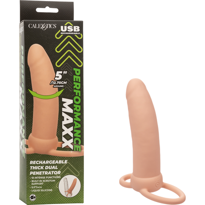 Seductive Secrets Rechargeable Dual Penetrator - Ivory - Adult Naughty Store