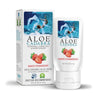 Aloe Cadabra Organic Lube Strawberry 2.5 Oz - Premium Natural Lubricant for Enhanced Sensations - Model ALD-LUB-001 - Unisex - Intimate Pleasure - Red