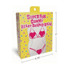 Candyprints Super Fun Gummy Bikini Set - Heart-Shaped Adjustable Tie Straps - Deliciously Tempting and Playfully Satisfying - Adult Candy and Erotic Foods - Lingerie for Naughty Role Play - P - Adult Naughty Store