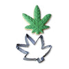 Candyprints Cannabis Pot Leaf Cookie Cutter - Fun 420-Inspired Stainless Steel Bakeware for Adult Parties, Gifts, and More! - Adult Naughty Store