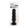 Rascal Toys VERS Liquid Silicone Suction Plug 2024 - Unisex Anal Pleasure Toy with Steel Weighted Motion Balls - Enhances Sensations - Black