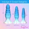 Simply Sweet Silicone Anal Plug Set CN-11-0424-48 | Unisex Pleasure Toy | Pink - Adult Naughty Store