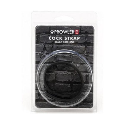Prowler Red Silicone Cock Strap Blk