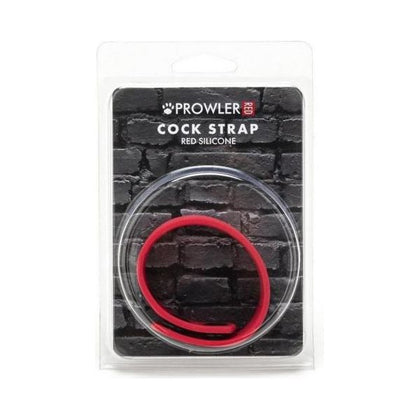 Prowler Red Silicone Cock Strap Red