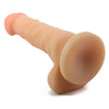 Au Naturel 7 inches Sam Beige Realistic Posable Dildo - Lifelike Sensa Feel Dual Density - Suction Cup Base - Harness Compatible - Body Safe - Phthalate, Fragrance, and Latex Free - Pleasure  - Adult Naughty Store