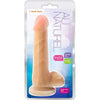 Au Naturel 7 inches Sam Beige Realistic Posable Dildo - Lifelike Sensa Feel Dual Density - Suction Cup Base - Harness Compatible - Body Safe - Phthalate, Fragrance, and Latex Free - Pleasure  - Adult Naughty Store