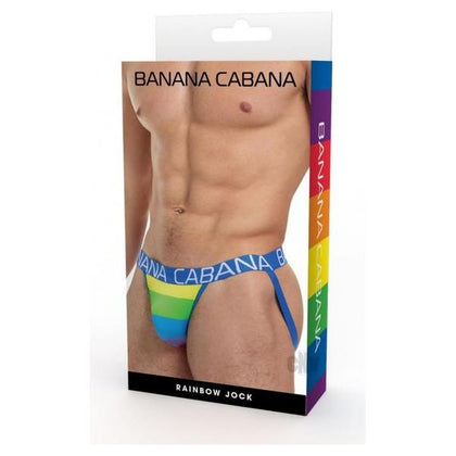 Banana Cabana Jock Md/lg Rainbow