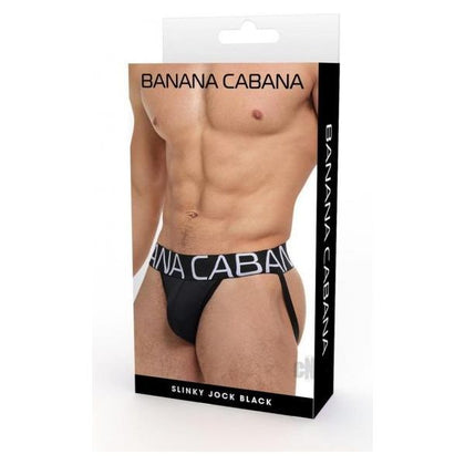 Banana Cabana Jock Sm/md Black