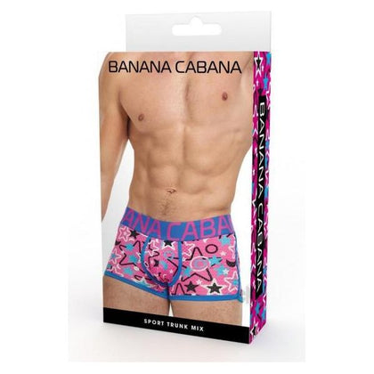 Banana Cabana Shorts Lg/xl Purple