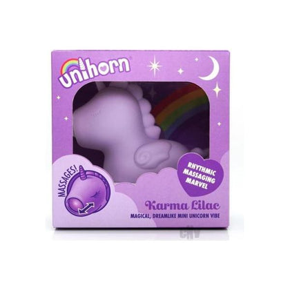 Creative Conceptions Mini Unicorn Vibrator - Karma Lilac UC-1234 for Women: Clitoral Stimulation Toy in Enchanting Lilac