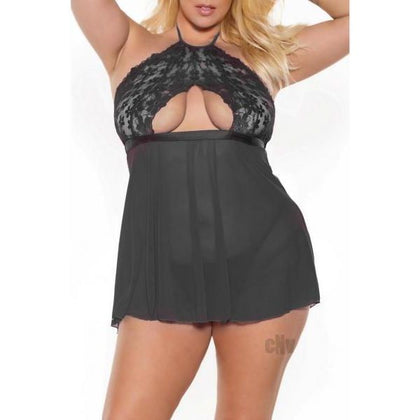 Babydoll Gstring Blk Xl - Adult Naughty Store