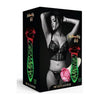 Gg Glass Rose Green/red - Adult Naughty Store