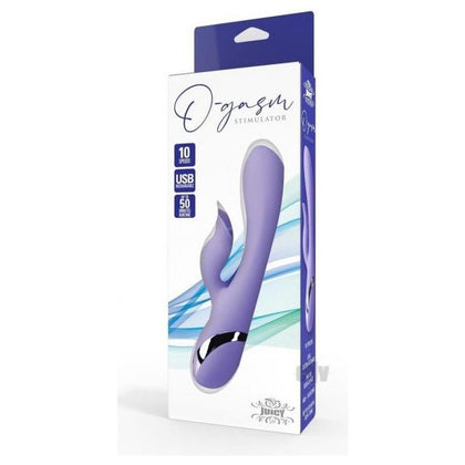 Doynx Juicy O-Gasm Stimulator Purple Clitoral Vibrator - Model 5000 - Unisex - Discreet External Pleasure - Purple