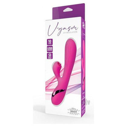 Pink Juicy V-Gasm Stimulator - Intimate Female G-Spot Vibrator PVGS-01 (Pink)