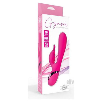 Fantasy Inc. G-Gasm Rabbit Stimulator Model X1 for Women - Dual Stimulation Vibrator in Pink