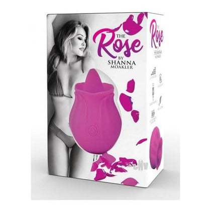 Shana Moakler The Rose Purple Vibrating Clitoral Stimulator - Model X5 - Female - Discreet Self-Care Device