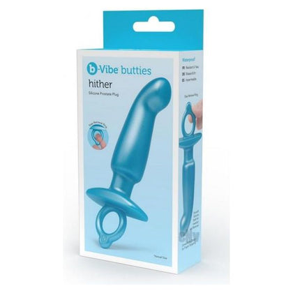 B-vibe Hither Plug Blue - Adult Naughty Store