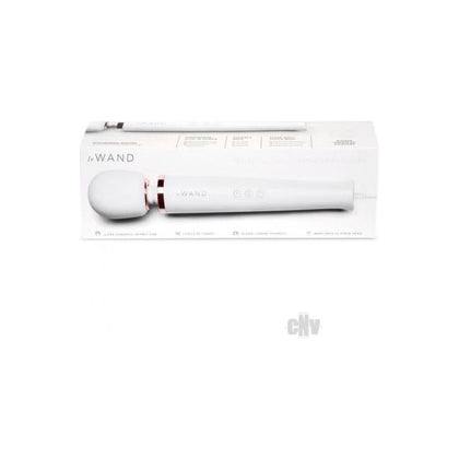 Le Wand Plugin Massager Sky Wht - Adult Naughty Store