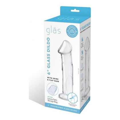 Envoke sensuality with [Brand Name] Realistic Glass Dildo 6, designed for unparalleled pleasure.