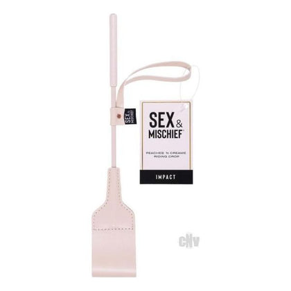 Sandm Peaches N Creame Riding Crop - Adult Naughty Store