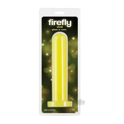 Firefly Thrill Large Yellow Glow-in-the-Dark Dildo FF-DIL001 Women Vaginal Stimulation - Adult Naughty Store