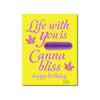 Naughtyvibes Life With You Greet Card