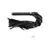 Rouge Marble Handle Flogger Black