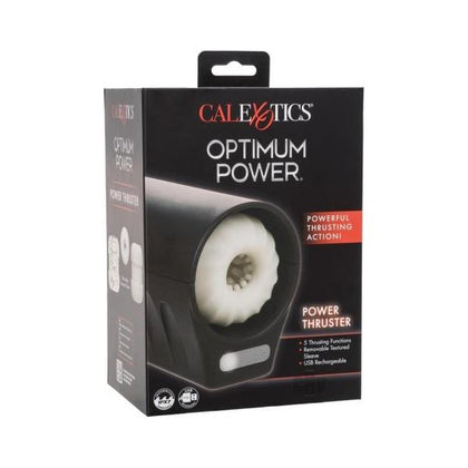 Optimum Power Power Thruster Blk - Adult Naughty Store