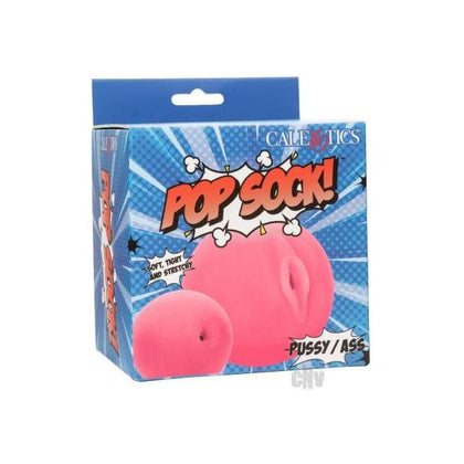 Pop Sock Pussy/ass Stroker Pink - Adult Naughty Store