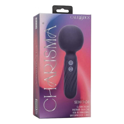 Charisma Seduction Silicone Massager - Model S207 | Unisex | Intimate Pleasure | Midnight Black